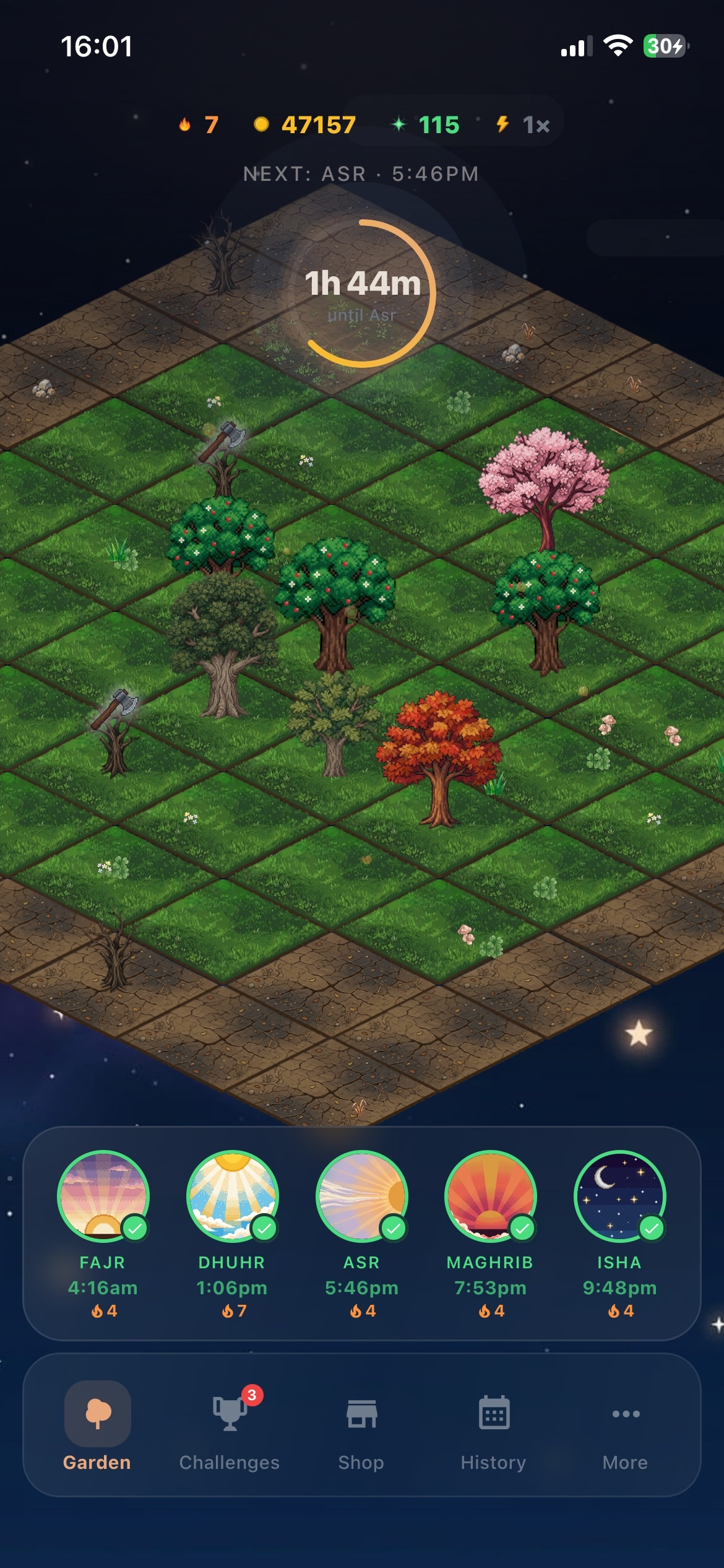Grow Pray app